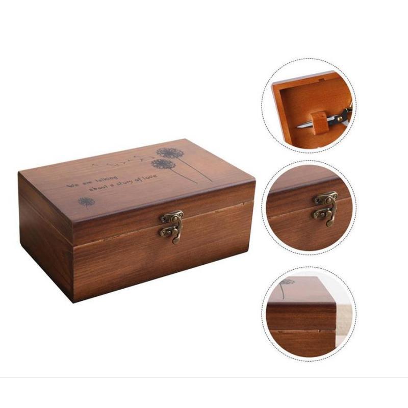 Embroidery Room - Organisateur d'accessoires de couture en bois,