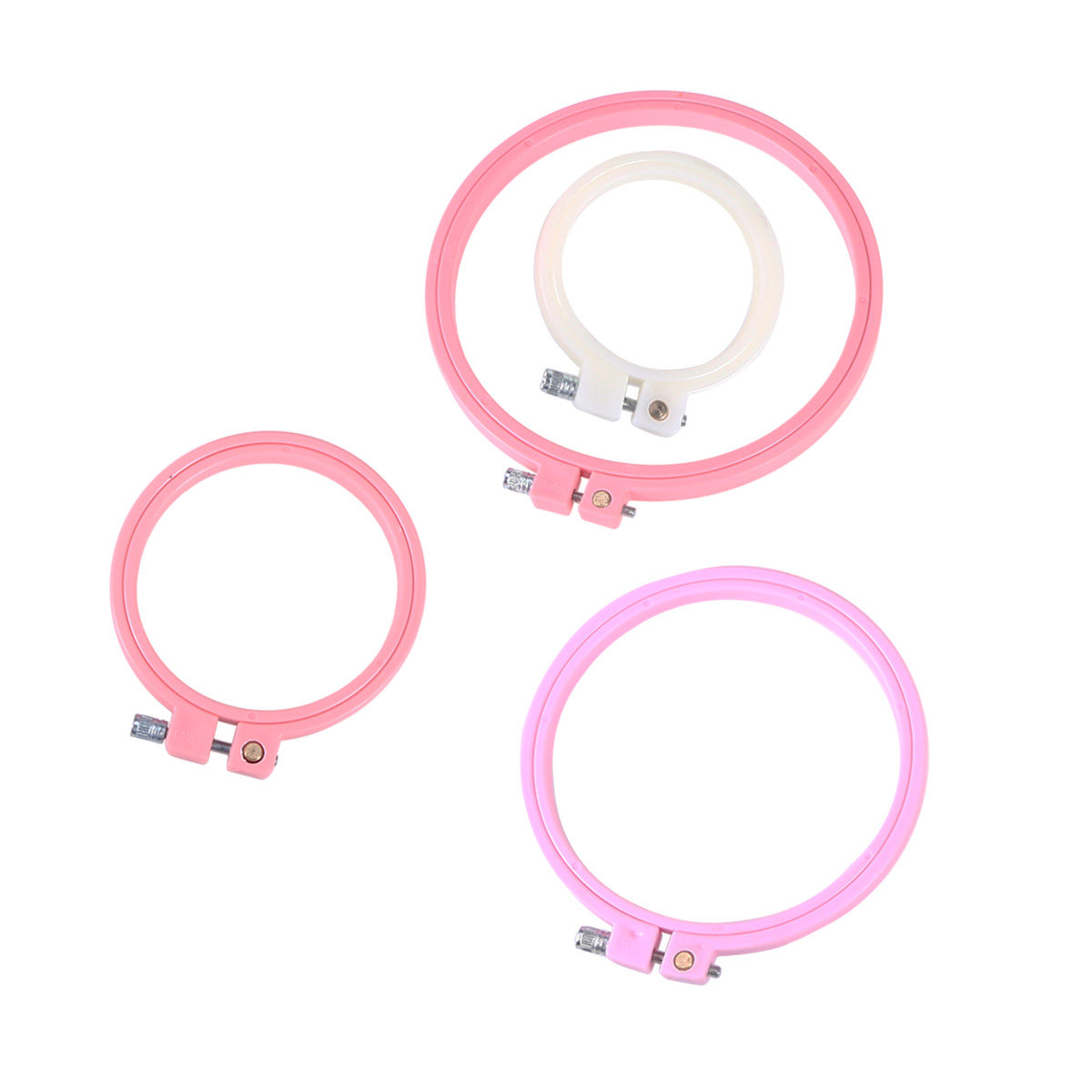 Embroidery Ring Sizes - Lot de 4 cerceaux à broder