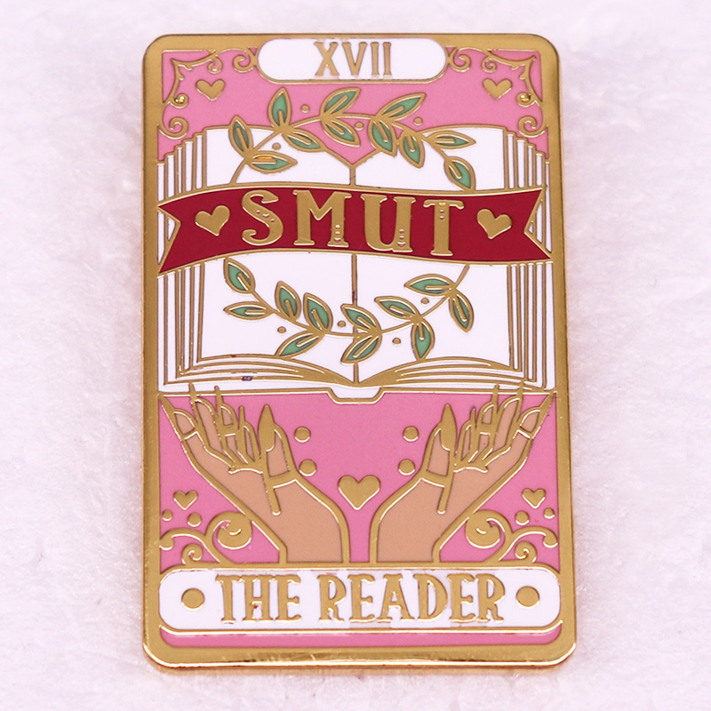 Embroidery Wallet - SMUT le livre de lecteur broche