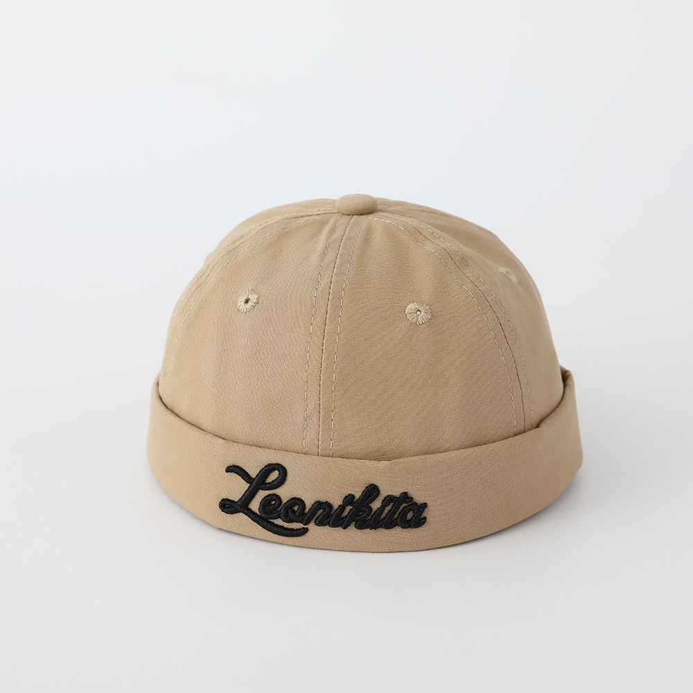 Embroidery Letter - Chapeau de jardinier en anglais à