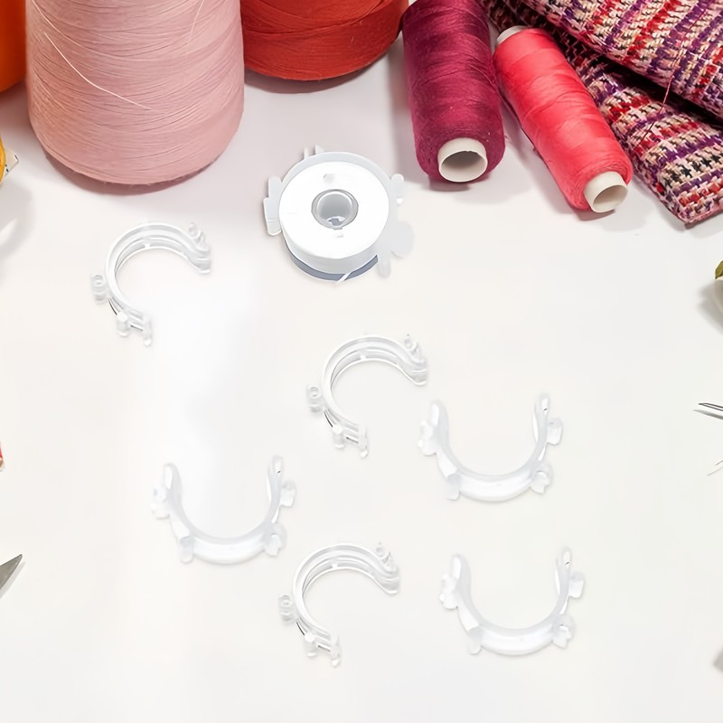 Embroidery Thread - 30 supports de bobines transparents pour