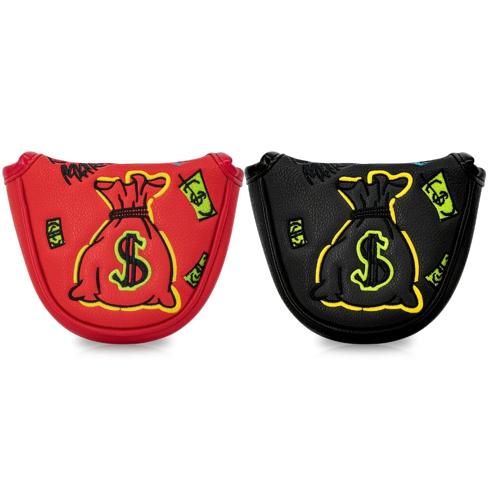 Embroidery Red - Housse de putter de golf |