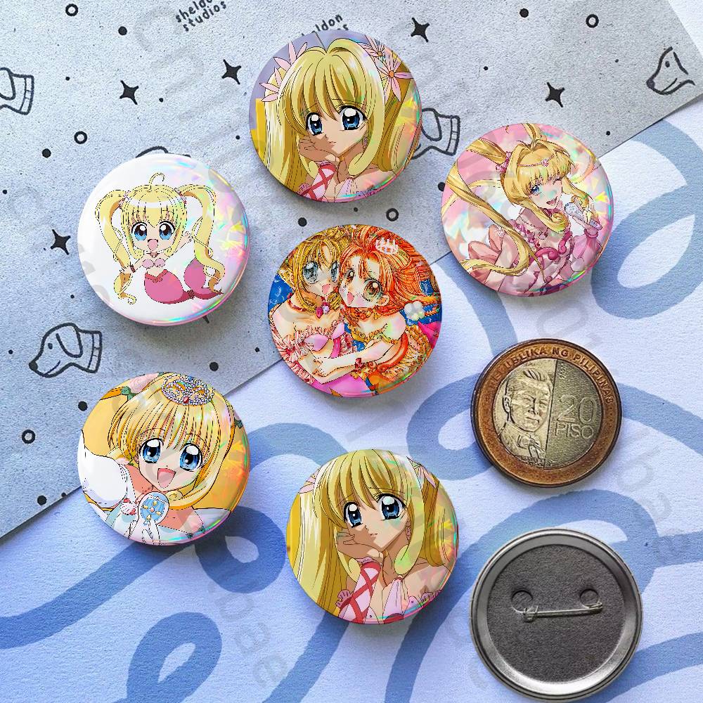 Embroidery Whale - Épingles M-Mermaid Melody Pichi Pitch 25mm