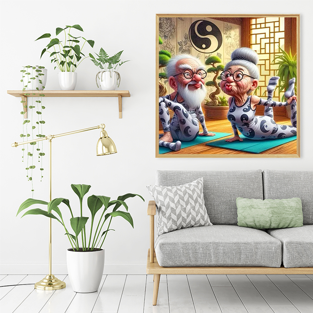 Momoart personnes âgées diaman - Embroidery Room avis et prix