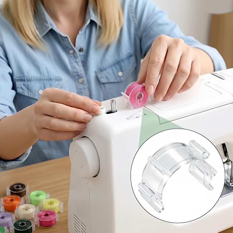 64 supports de bobines transpa - Embroidery Thread avis et prix