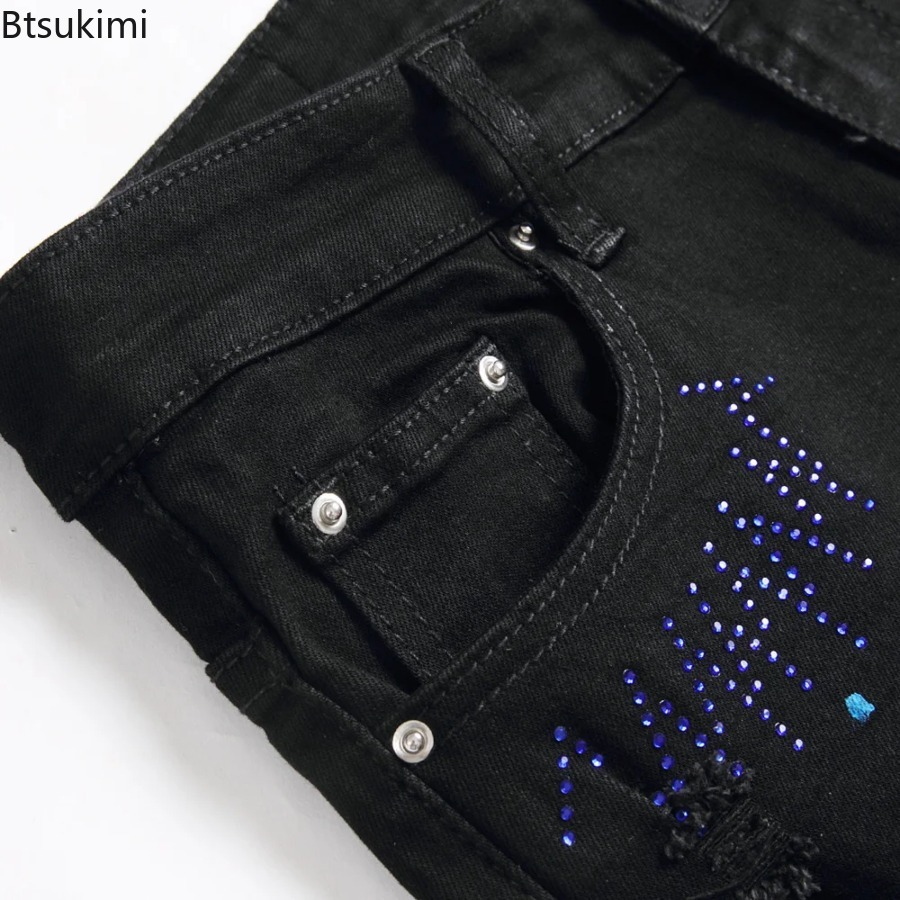 Nouveau Jean en Denim Extensib - Embroidery On Jeans avis et prix