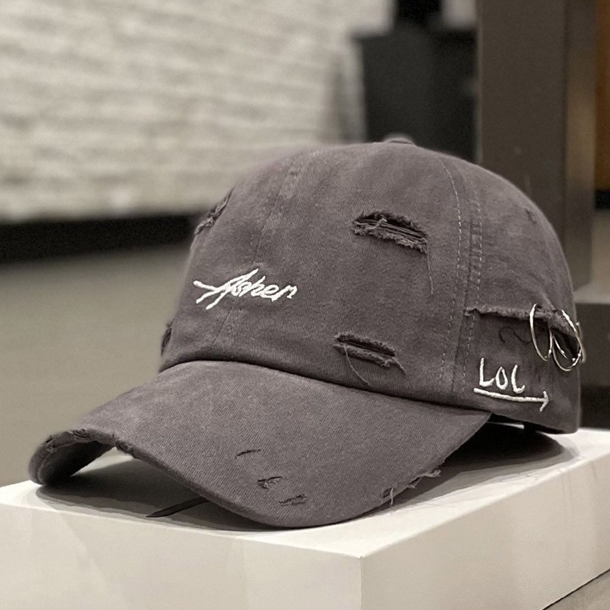 Casquette de baseball style pu - Embroidery Ring Sizes avis et prix