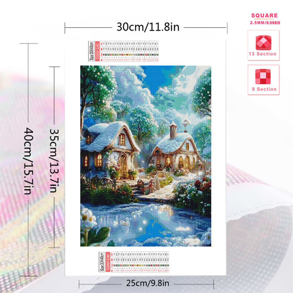 Momoart-Peinture de diamant de - Embroidery Garden avis et prix