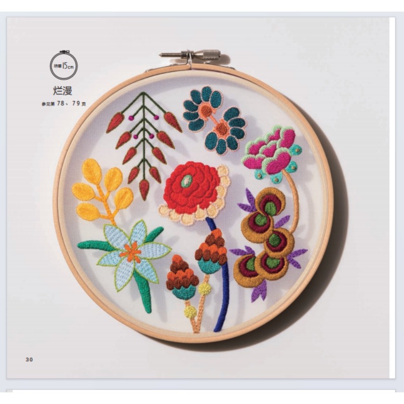 Motifs de broderie pour débuta - Embroidery Guide Book avis et prix