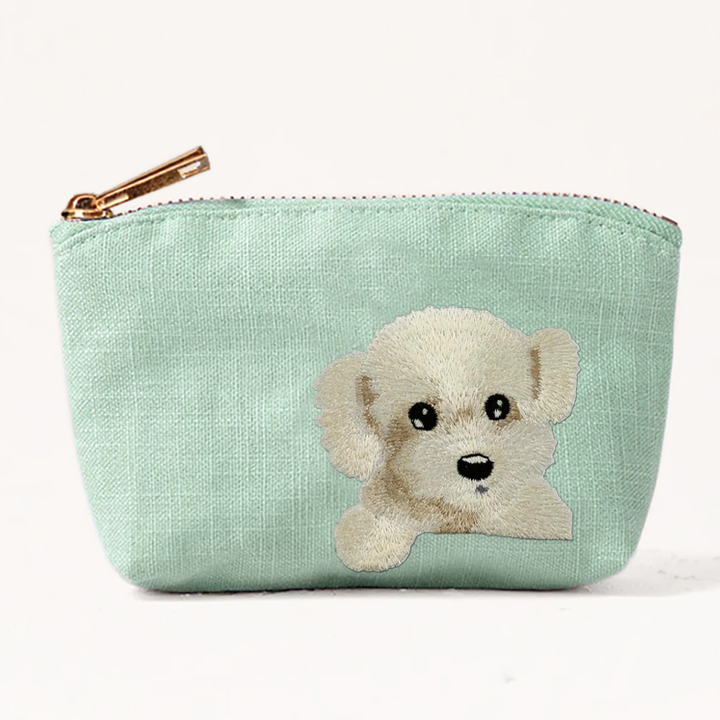 Nouveau porte-monnaie brodé ch - Embroidery Wallet avis et prix