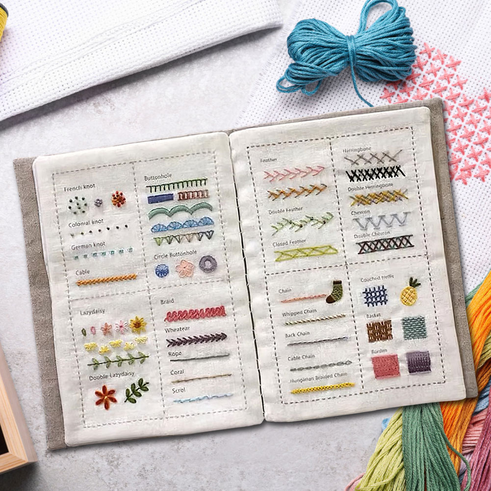 DIY Stitch Book : Guide comple - Embroidery Guide Book avis et prix