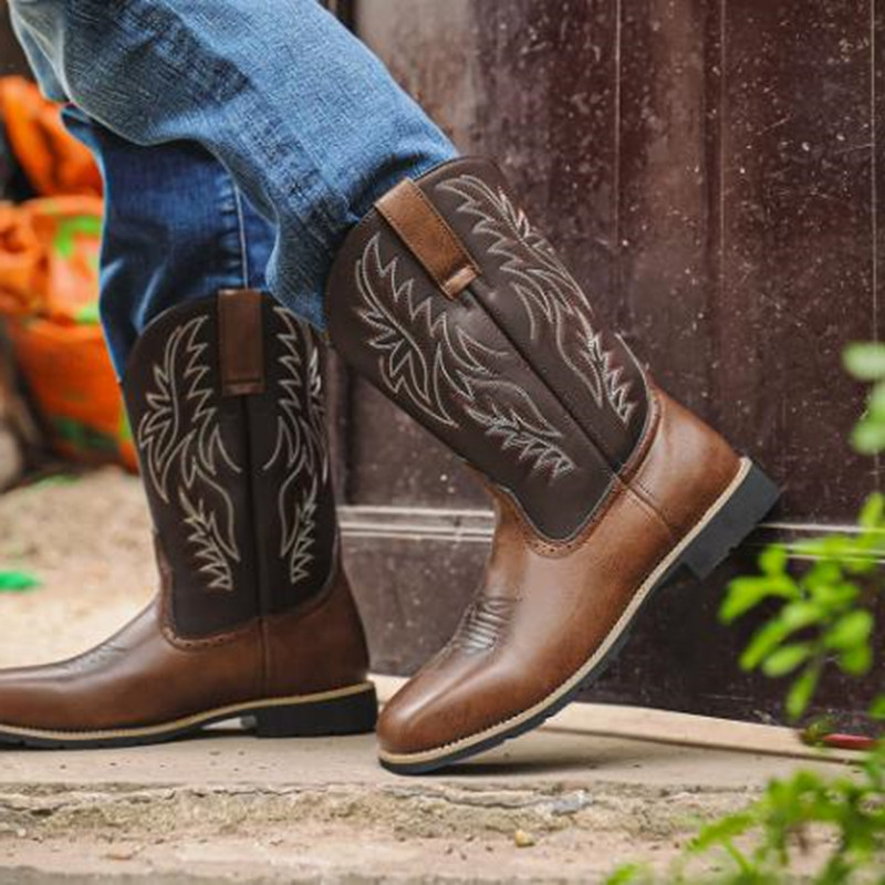 Nouvelles bottes hautes pour h - Embroidery Fabric avis et prix