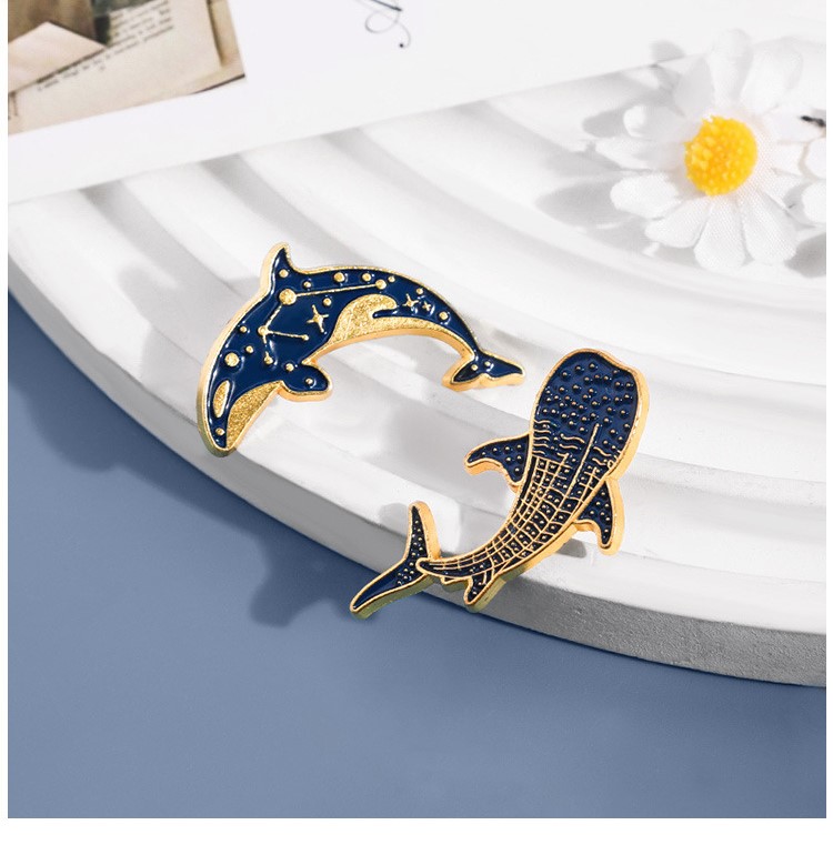Broches mignonnes en forme de  - Embroidery Whale avis et prix