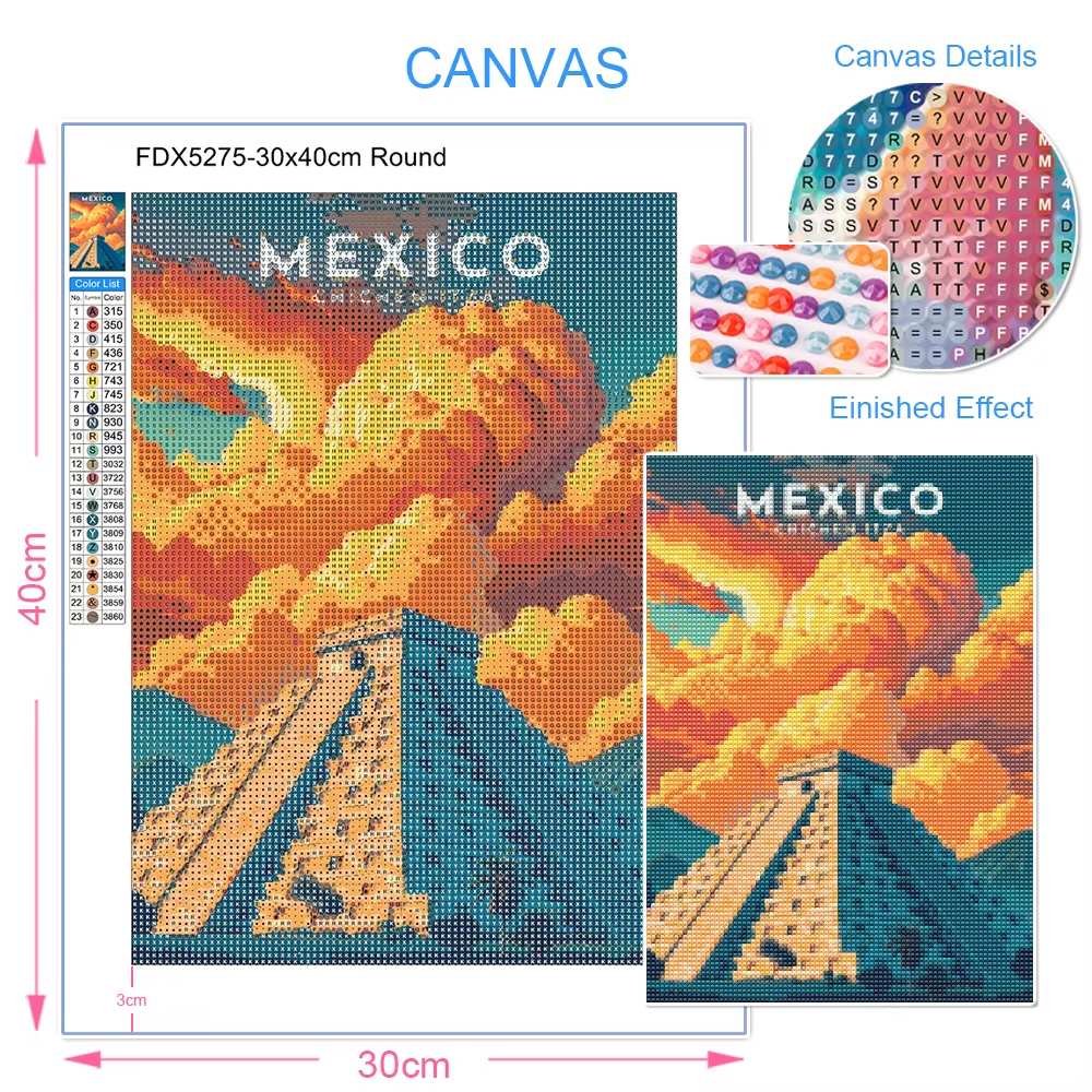 Kit de mosaïque diamant 5D DIY - Embroidery Garden avis et prix