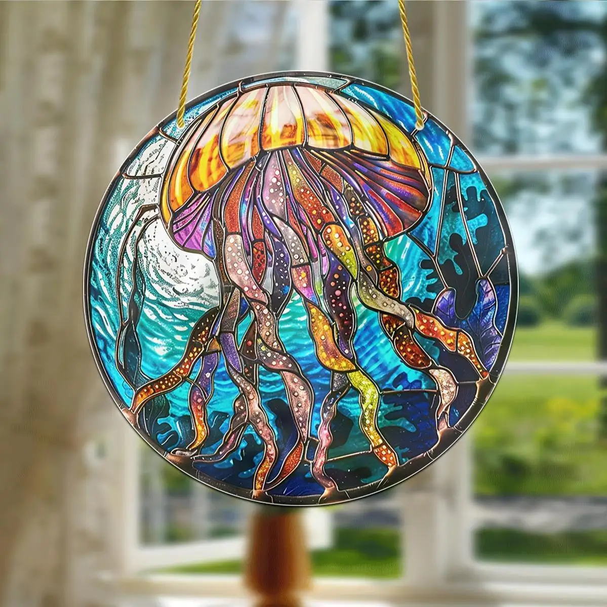Panneau attrape-soleil du mond - Embroidery Garden avis et prix
