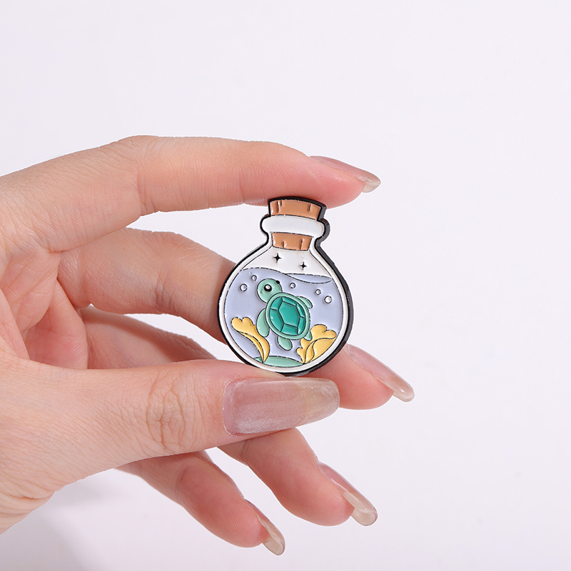 Broches en émail pour bouteill - Embroidery Whale avis et prix