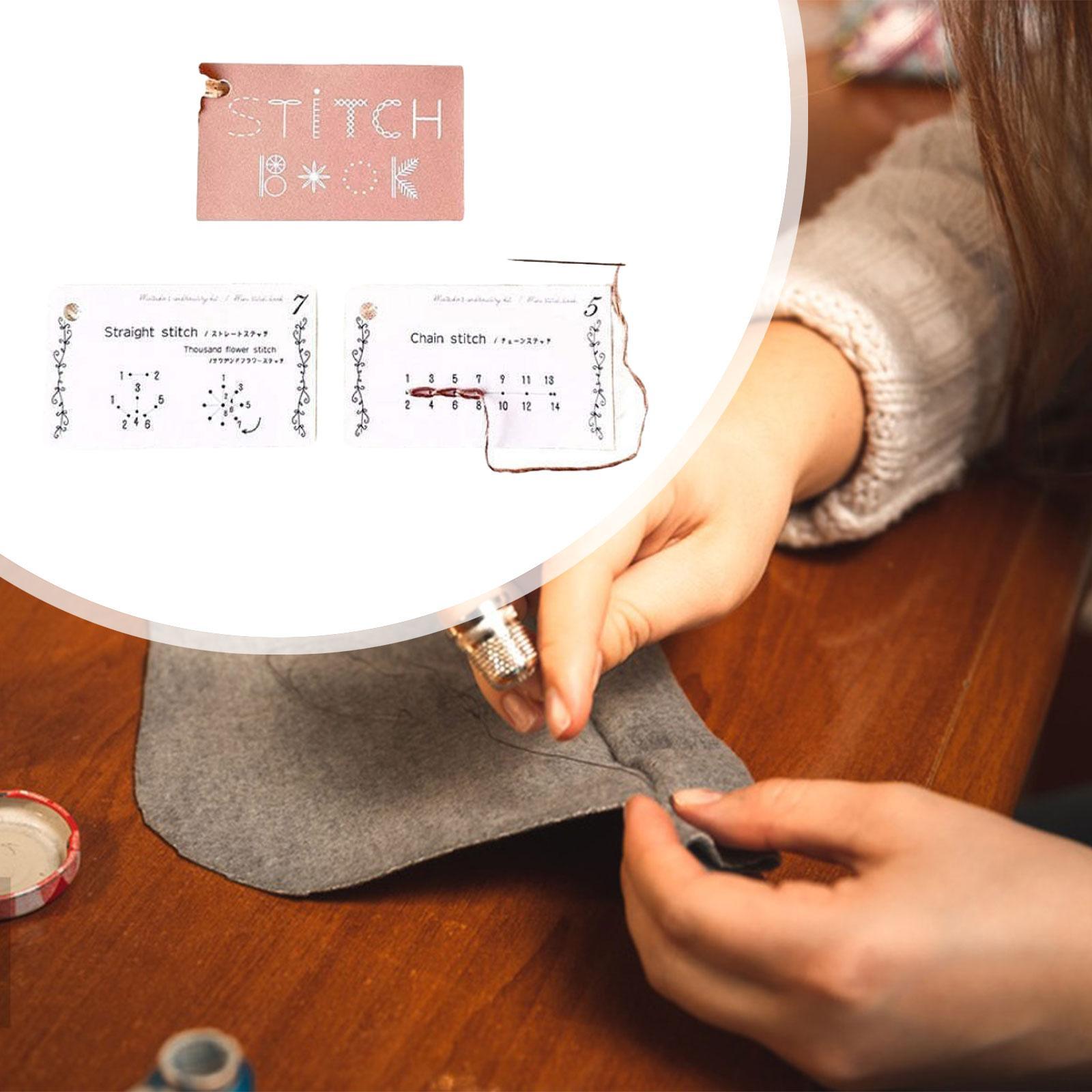 Mini livre de couture créatif, - Embroidery Guide Book avis et prix
