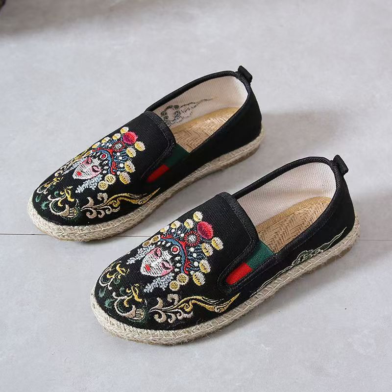 Chaussures en tissu brodé à se - Embroidery Fabric avis et prix