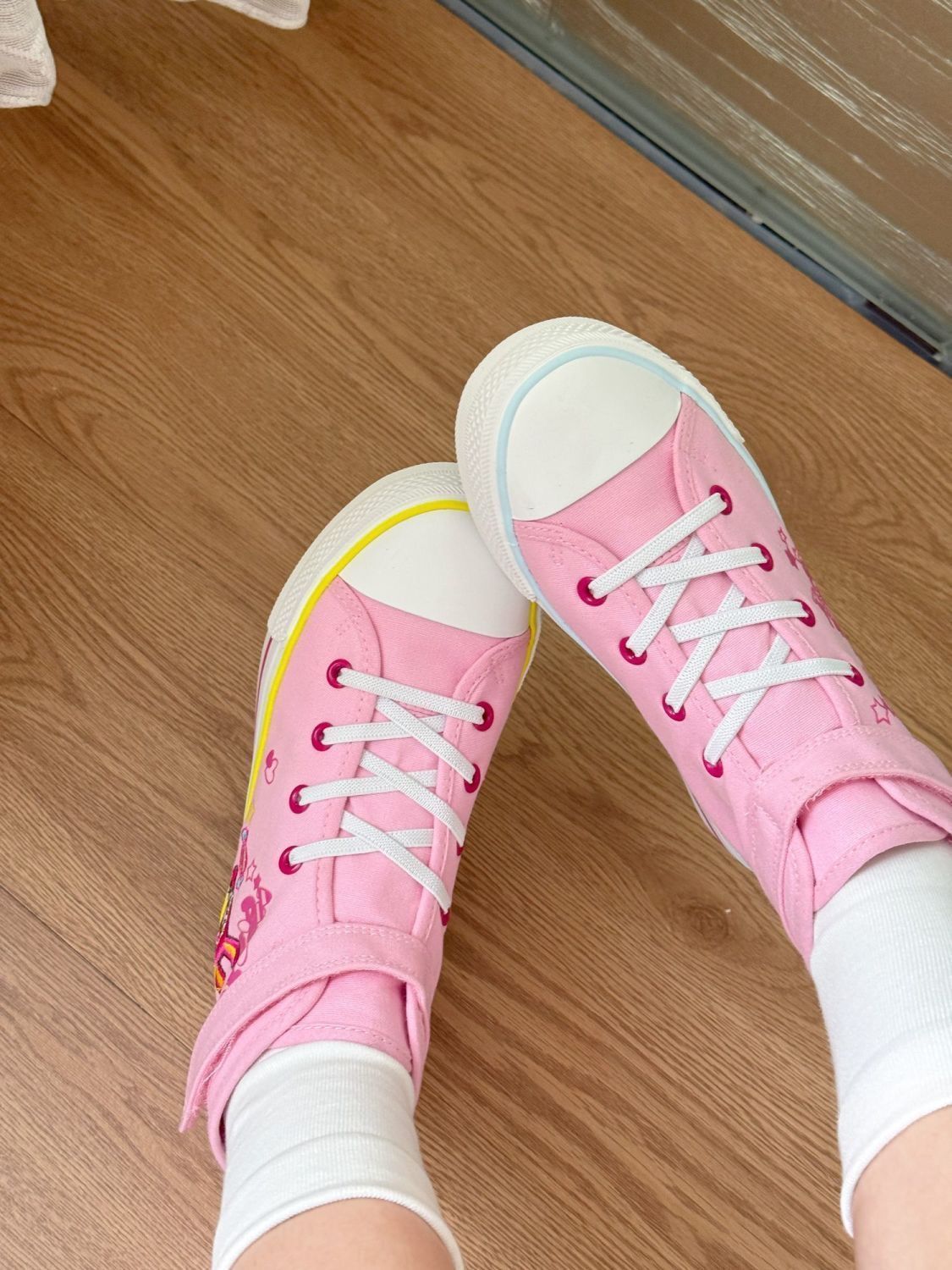 Nouvelles baskets montantes en - Embroidery Fabric avis et prix