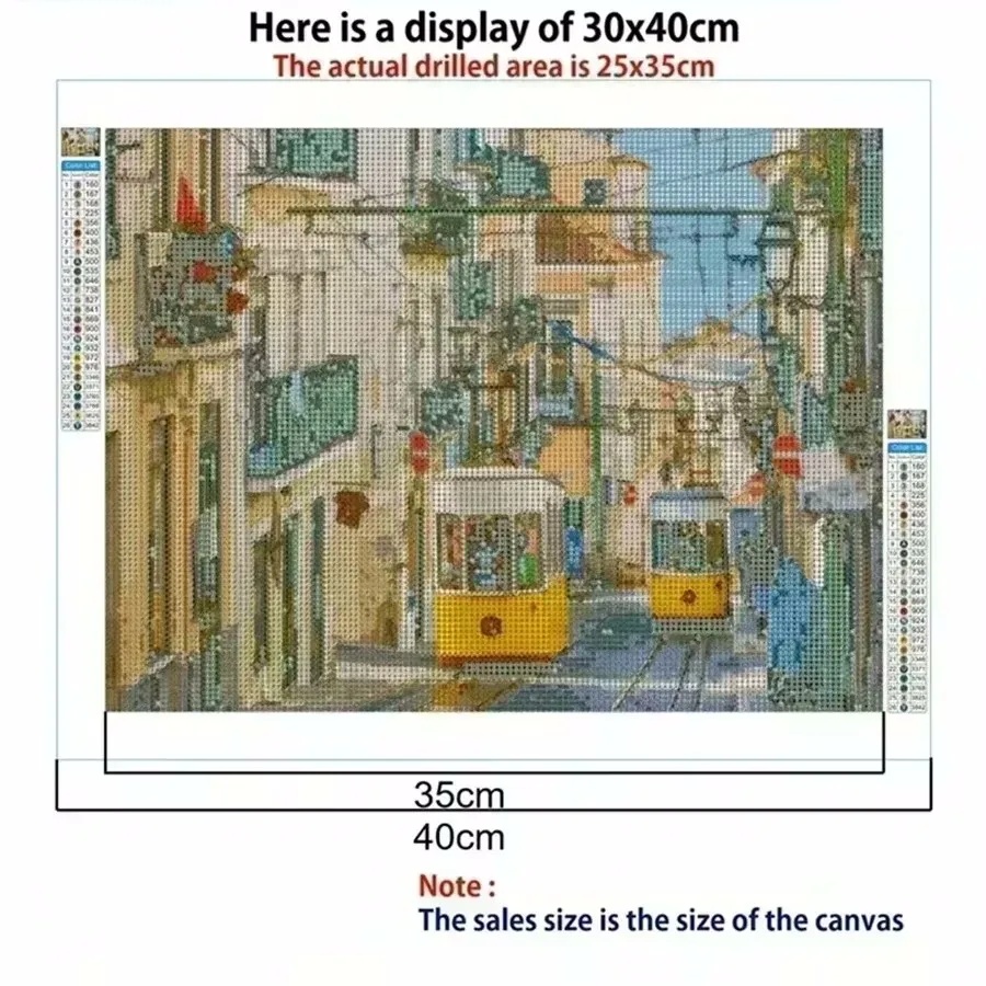 Peinture diamant 5D sans cadre - Embroidery Room avis et prix