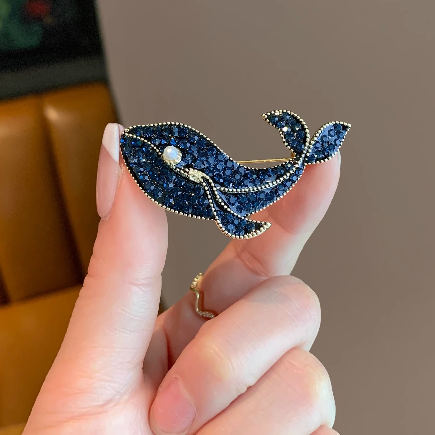 Broches de baleine bleue créat - Embroidery Whale avis et prix