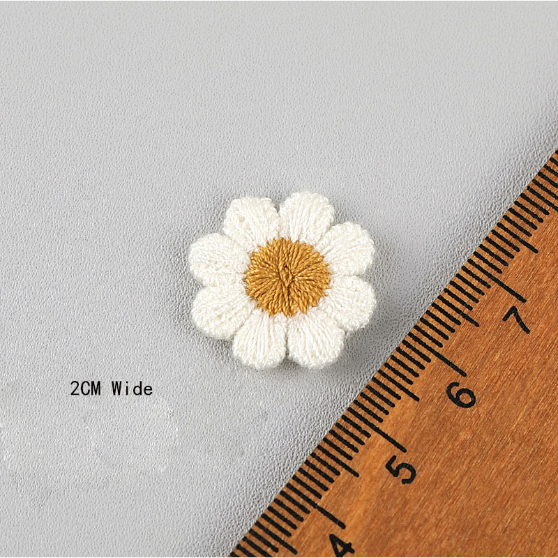 Patchs brodés de fleurs, 10 pi - Embroidery Letter M avis et prix