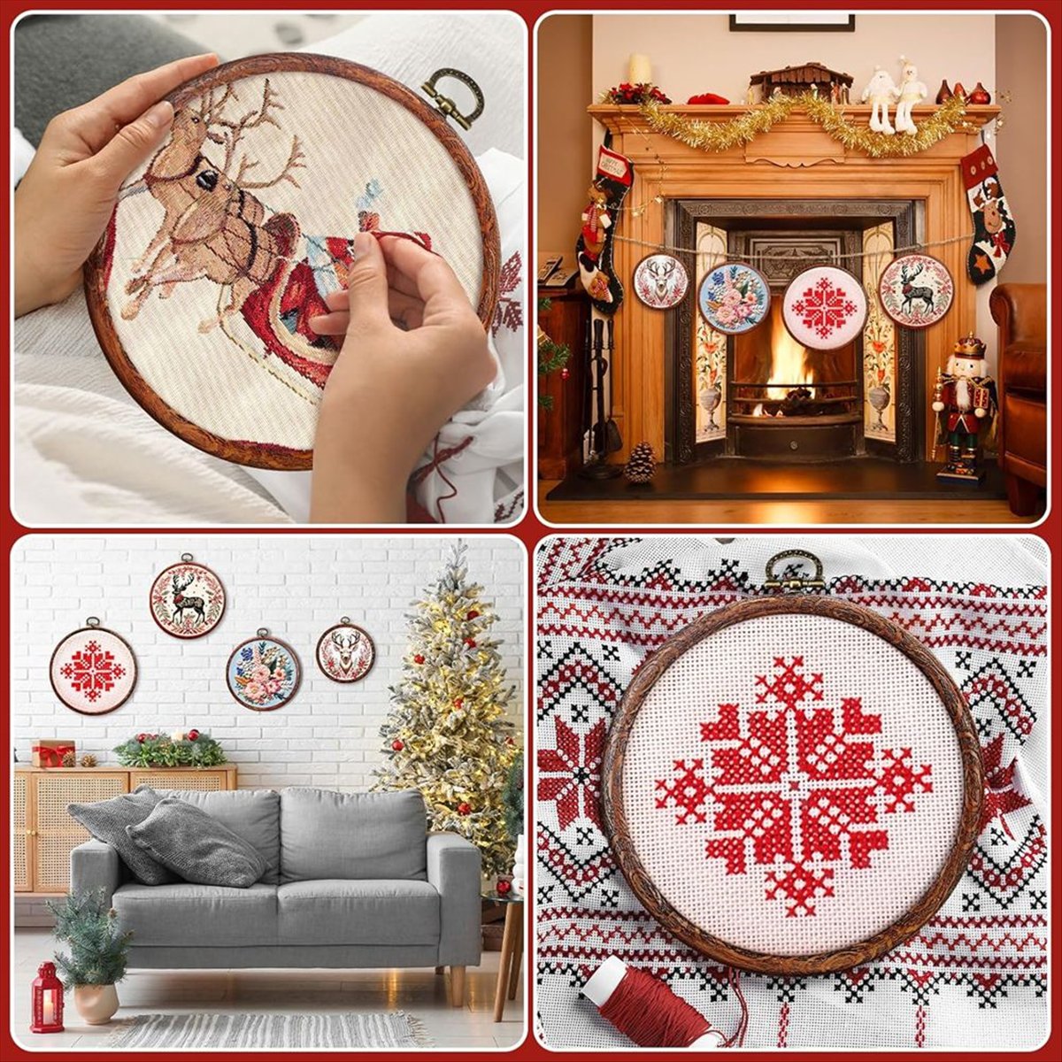 Cerceaux de broderie ronds en  - Embroidery Ring Sizes avis et prix