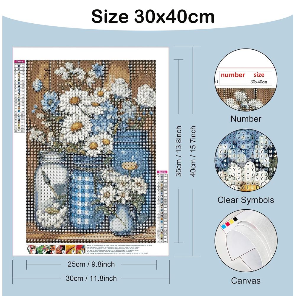 Peinture Diamant DIY à Broderi - Embroidery Garden avis et prix