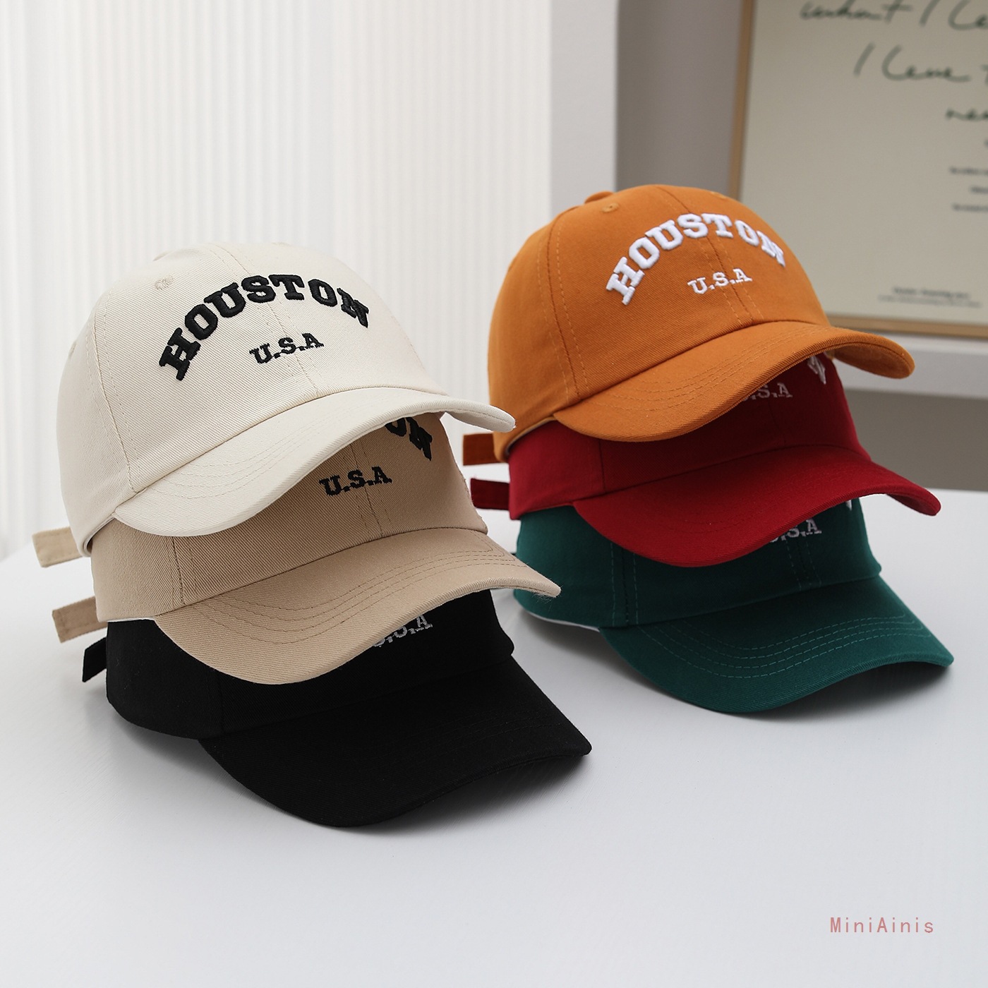 Casquette de baseball brodée p - Embroidery Letter avis et prix