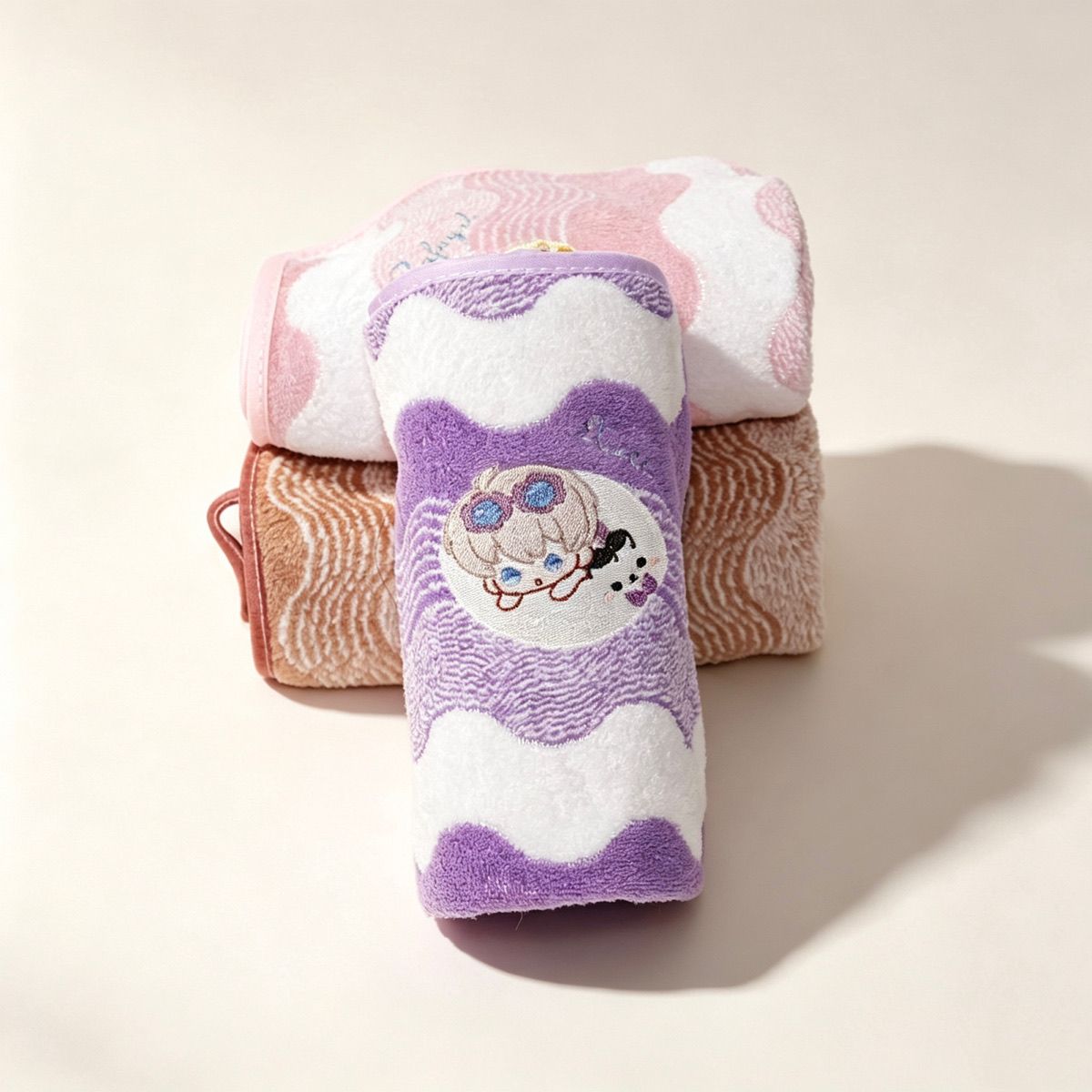 Serviette de toilette en polai - Embroidery Thread avis et prix