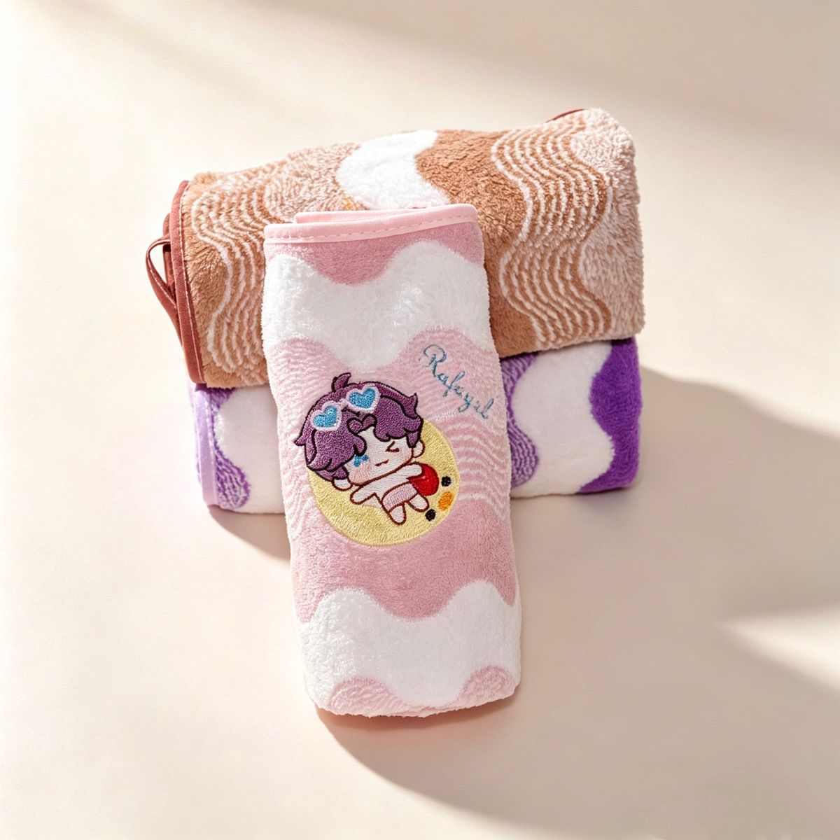 Serviette de toilette en polai - Embroidery Thread avis et prix
