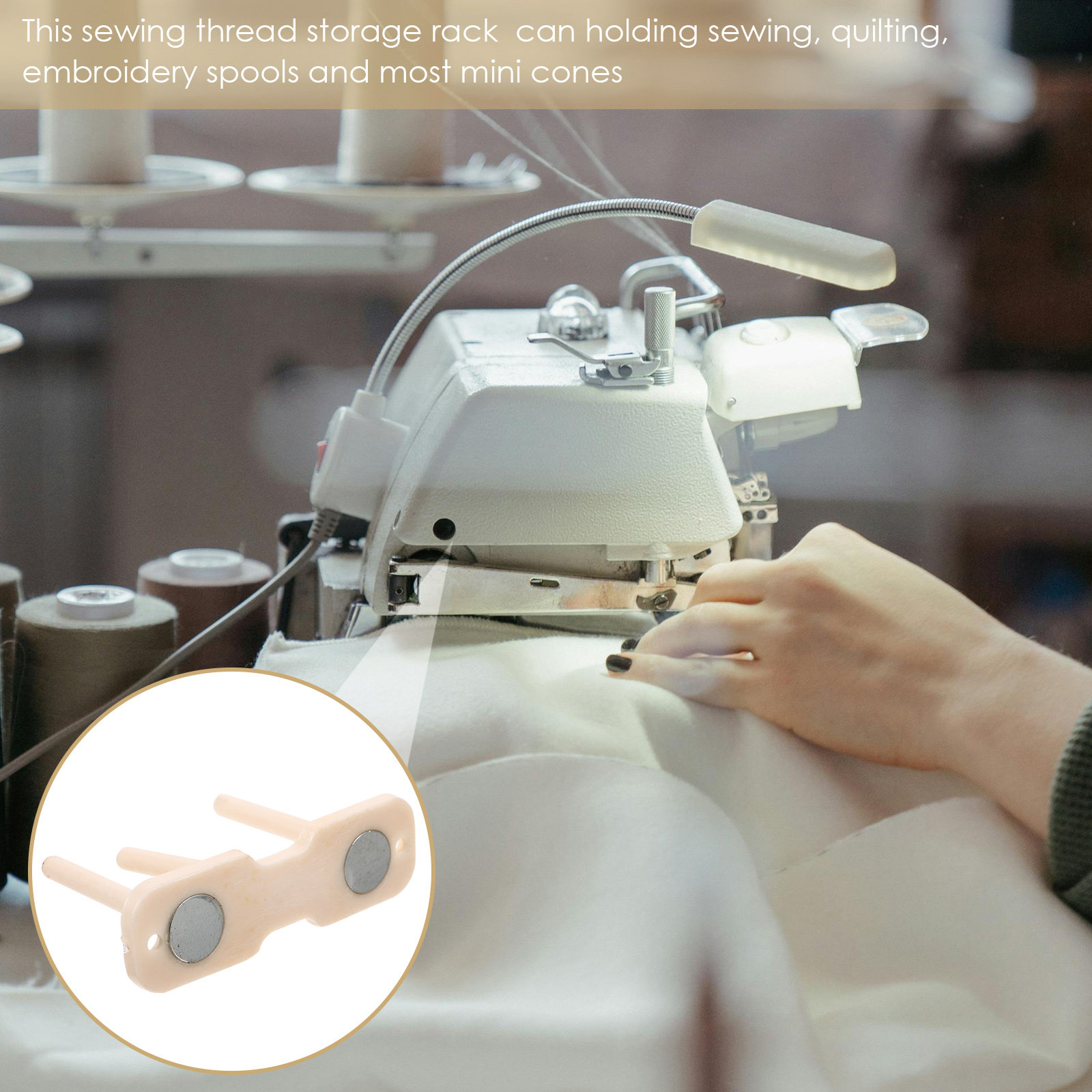 Support de bobines en plastiqu - Embroidery Thread avis et prix
