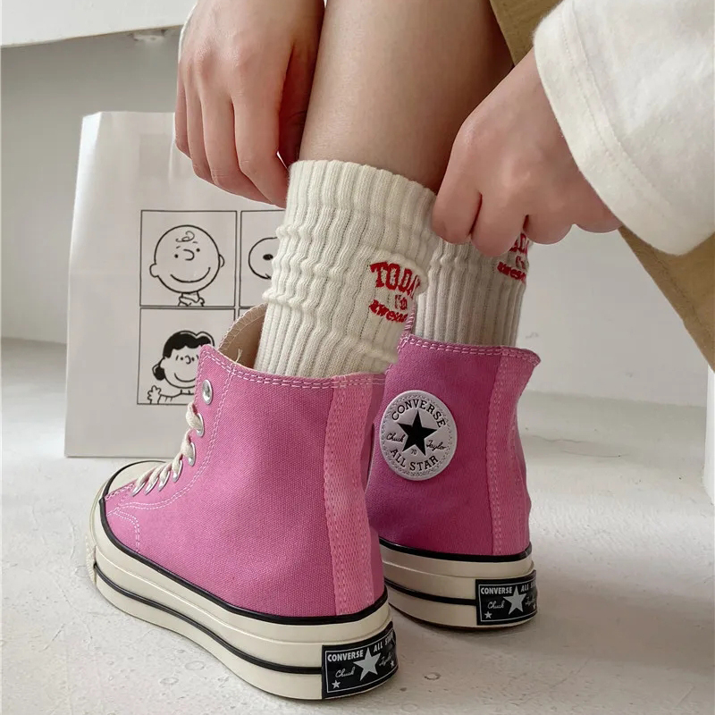 Chaussettes de sport mi-tube e - Embroidery Letter M avis et prix