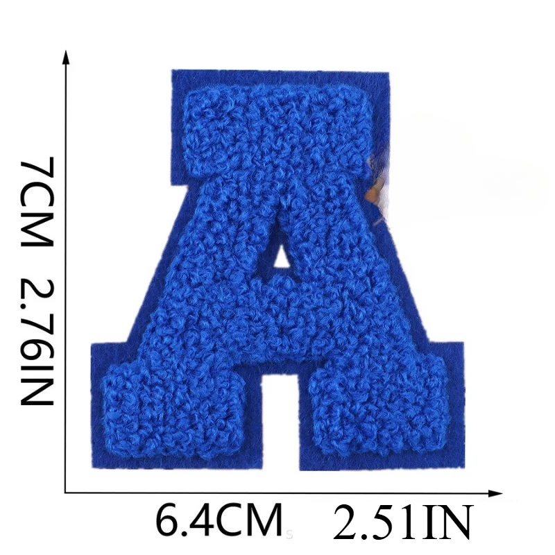 Autocollant en tissu brodé de  - Embroidery Letter M avis et prix