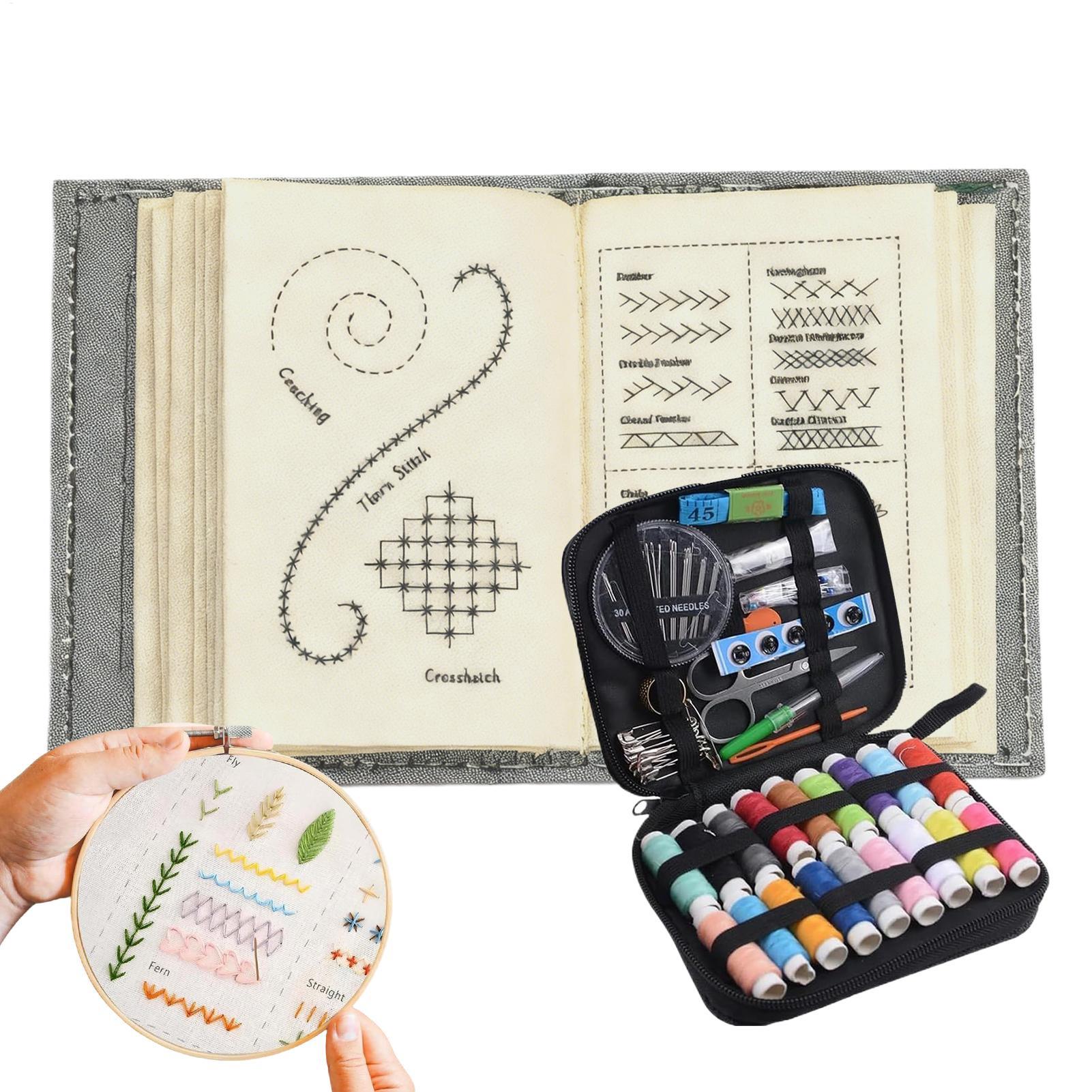 Livre de points de broderie Gu - Embroidery Guide Book avis et prix