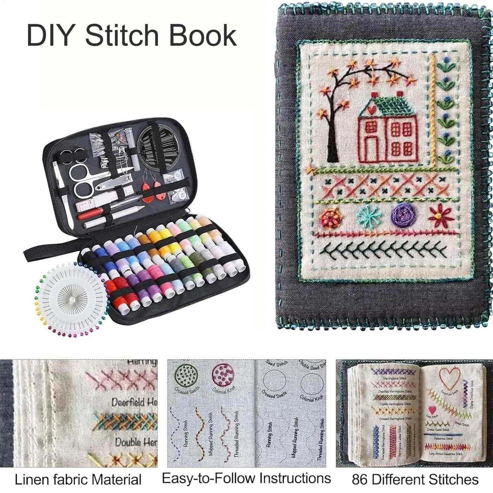 Livre de points de broderie Gu - Embroidery Guide Book avis et prix