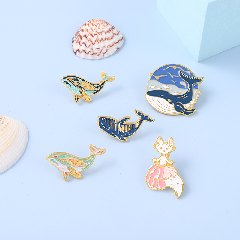 Broches de baleine à bosse rêv - Embroidery Whale avis et prix