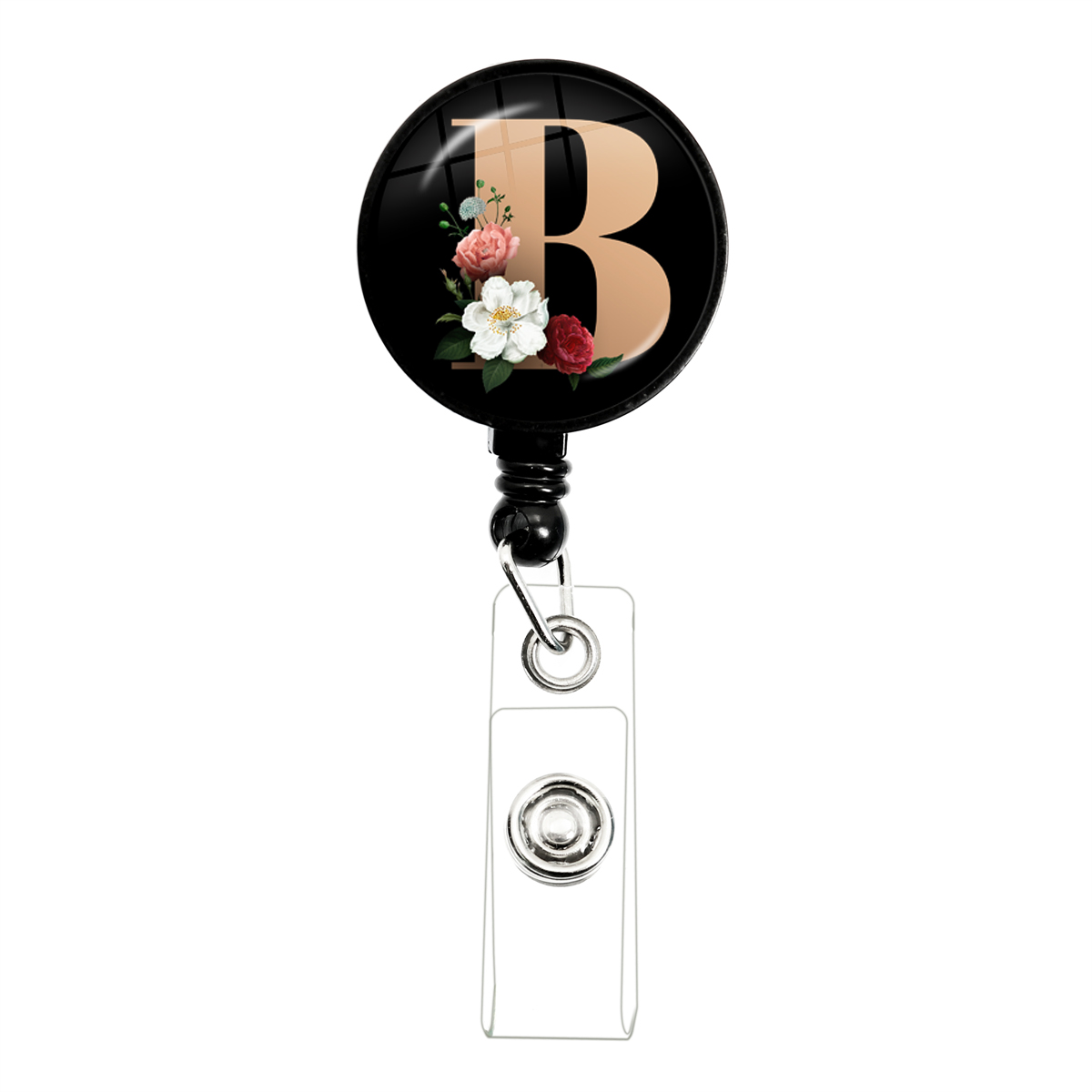 Pendentif Cabochon rond en ver - Embroidery Letter M avis et prix