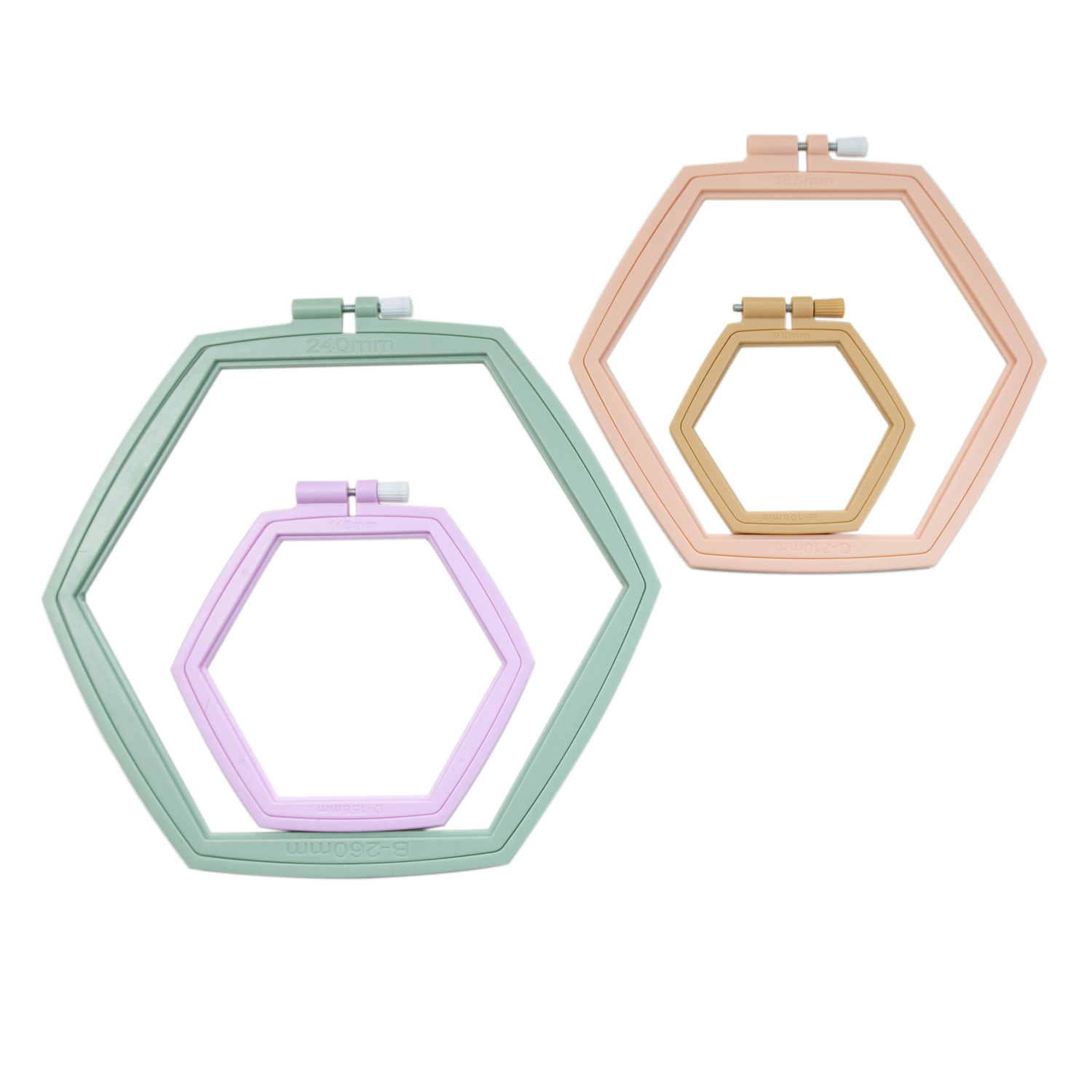 Cerceaux à broder hexagonaux,  - Embroidery Ring Sizes avis et prix