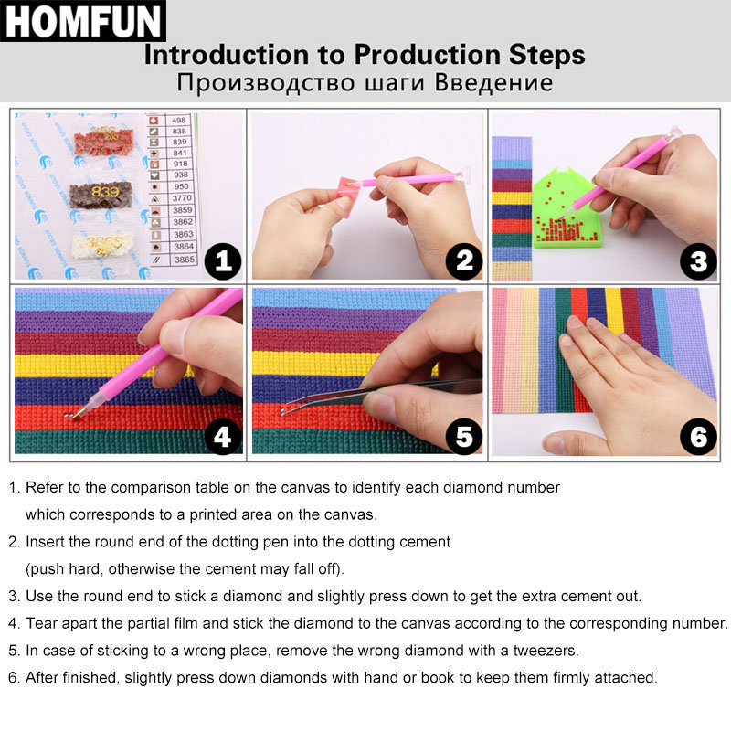 HOMFUN – peinture diamant comp - Embroidery Whale avis et prix