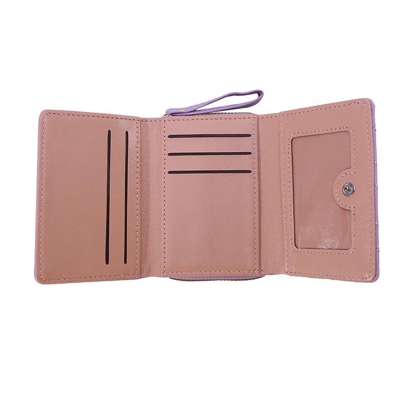 Portefeuille tri-pliant en cui - Embroidery Wallet avis et prix