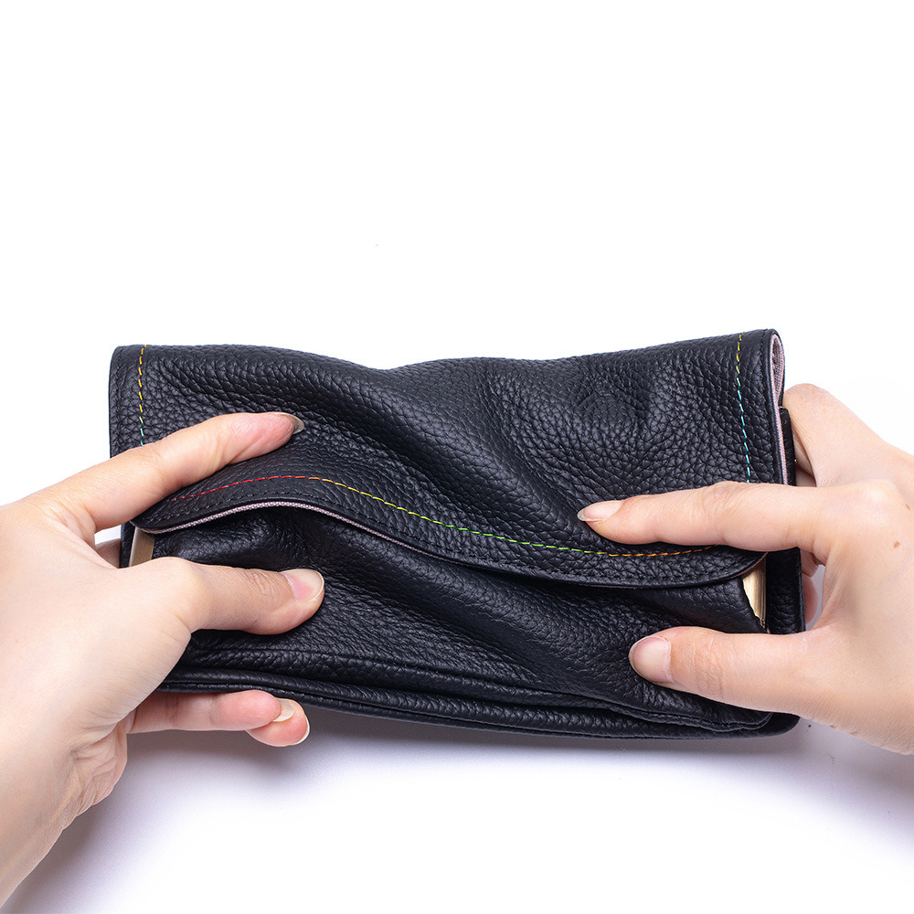Sac à bandoulière en cuir véri - Embroidery Wallet avis et prix
