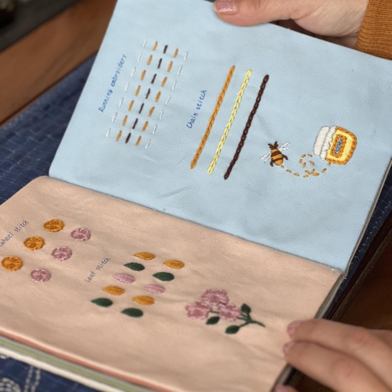 QX2E – guide broderie tissu fa - Embroidery Guide Book avis et prix