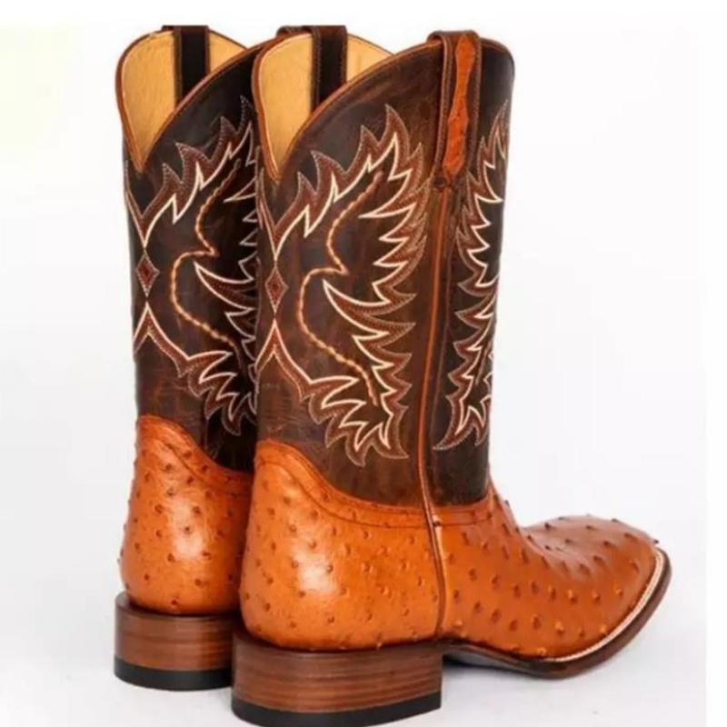 Bottes hautes pour hommes, bro - Embroidery Fabric avis et prix