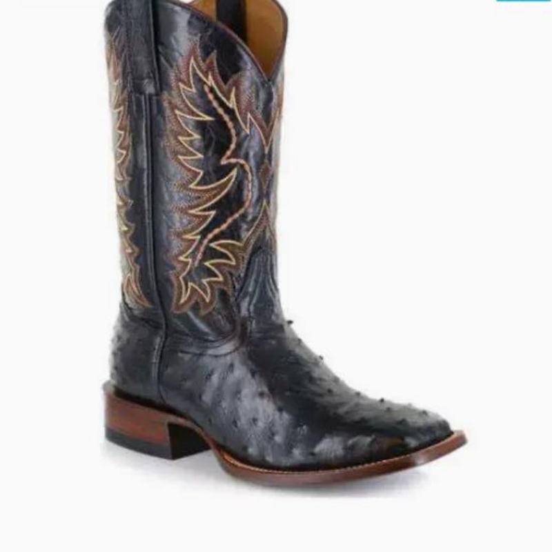 Bottes hautes pour hommes, bro - Embroidery Fabric avis et prix