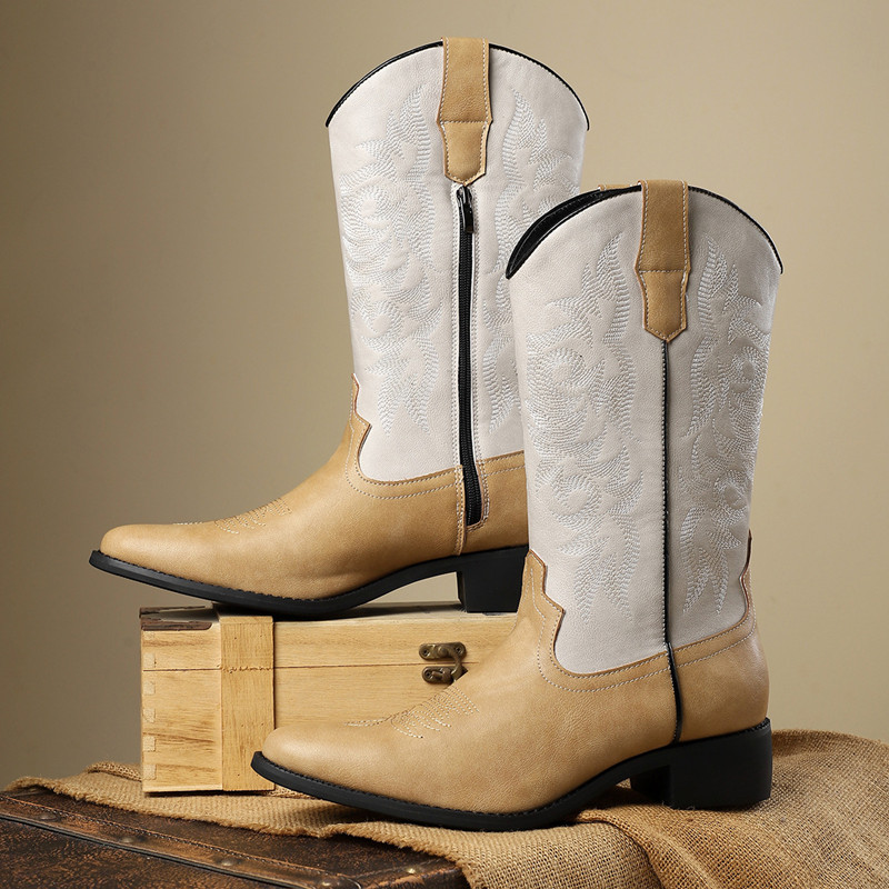 Nouvelles bottes hautes pour h - Embroidery Fabric avis et prix