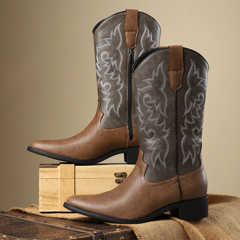 Nouvelles bottes hautes pour h - Embroidery Fabric avis et prix