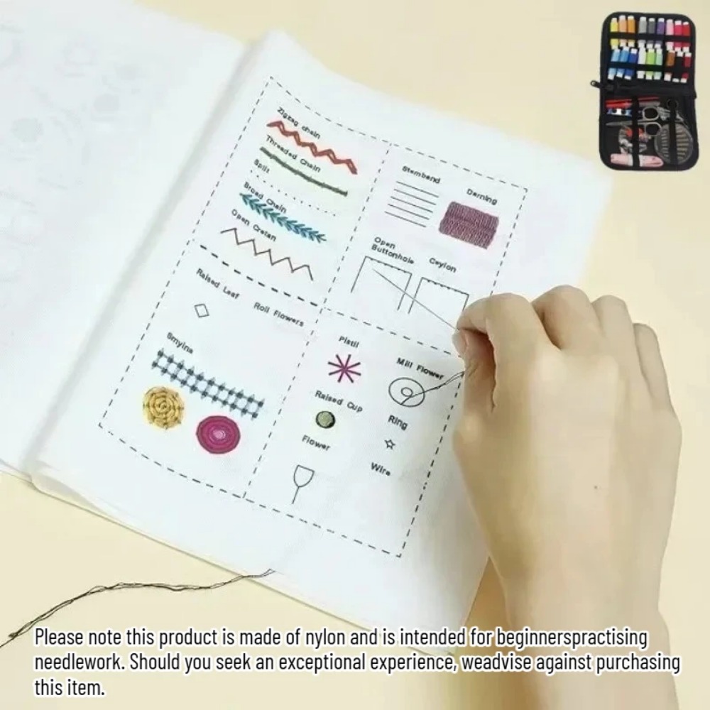 Livre de pratique de broderie, - Embroidery Guide Book avis et prix
