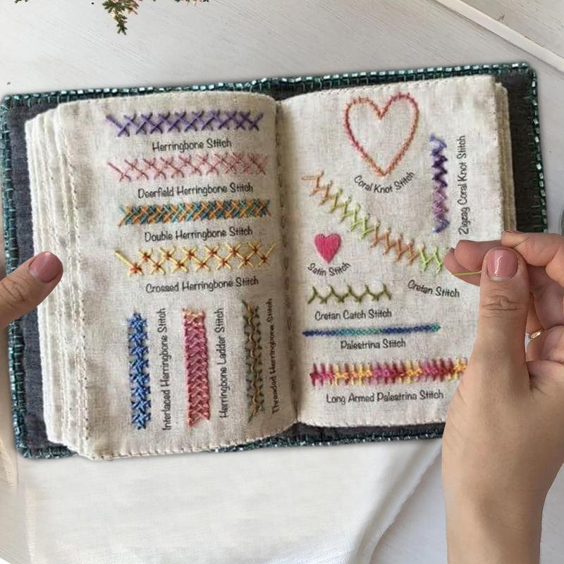 Livre de points de broderie, g - Embroidery Guide Book avis et prix
